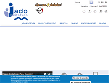Tablet Screenshot of jadoikastetxea.com